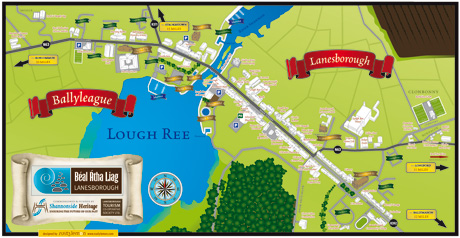 Map of Lanesborough/Ballyleague