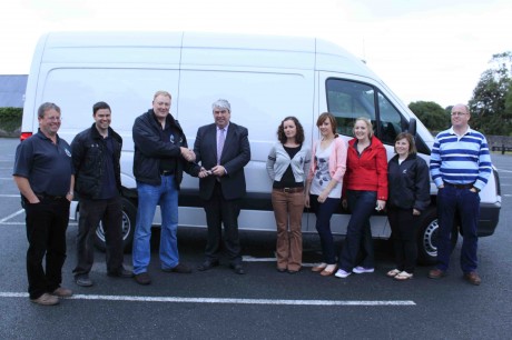 New Van for Lough Ree Sub-aqua from Keane's VW