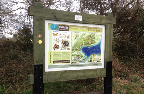 Woodland Walk Map Board